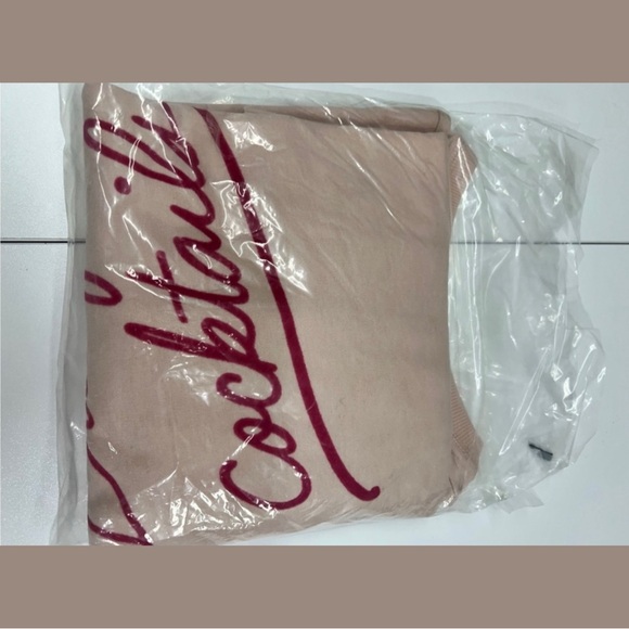 WILDFOX “But First, Cocktails” Statement Sweatshirt in Light Pink! - Picture 8 of 8